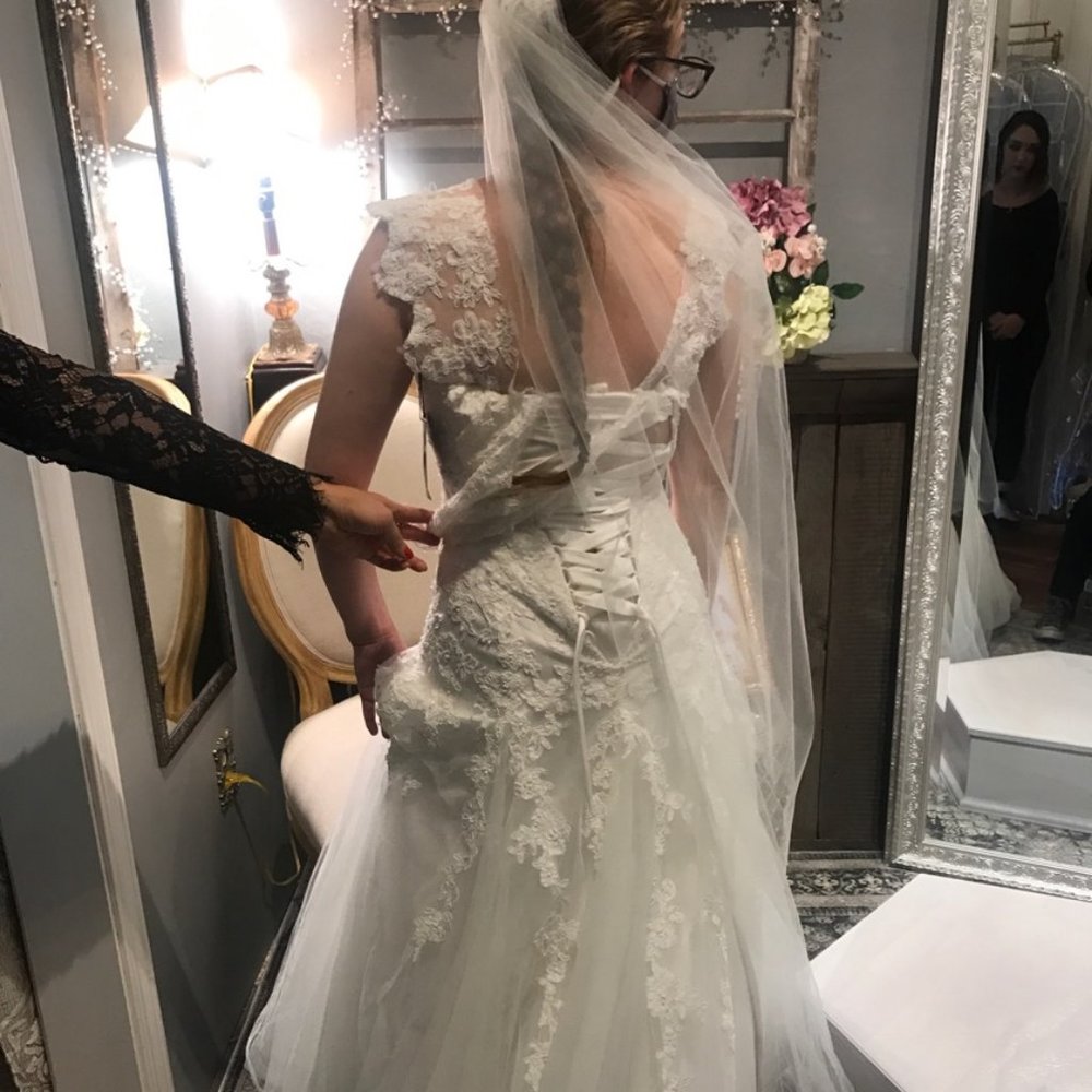 David's Bridal Wedding Dress